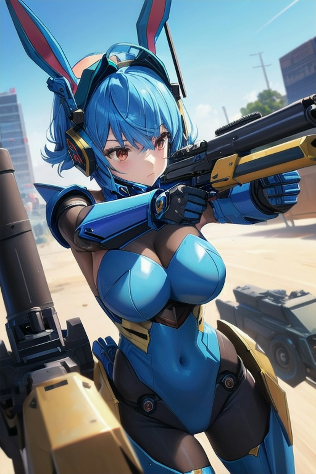 テスト2丁拳銃娘11