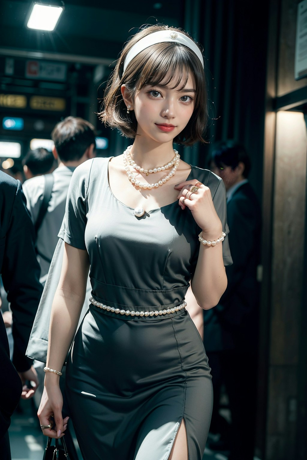 東京駅のお姉さん（ファッション）5