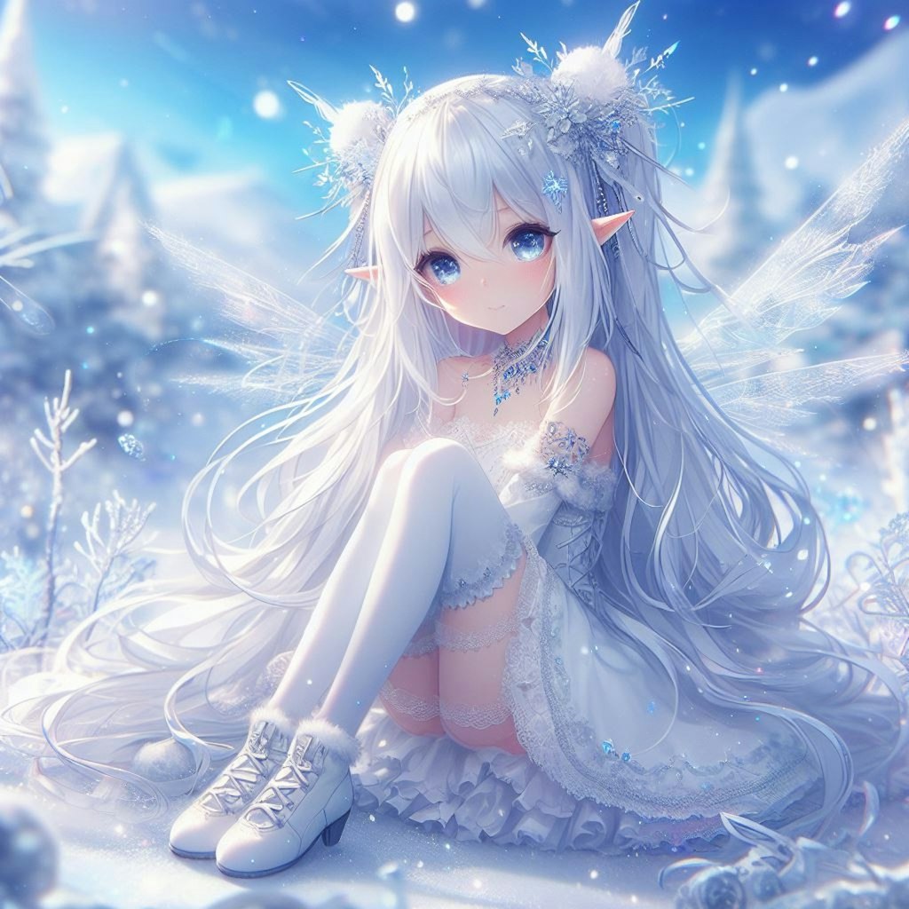 雪の妖精❄️(Snow Fairy)