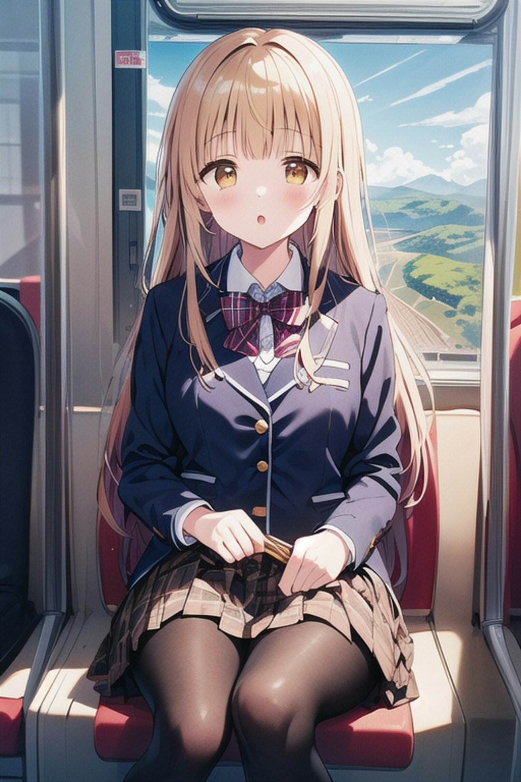 電車内の天使様