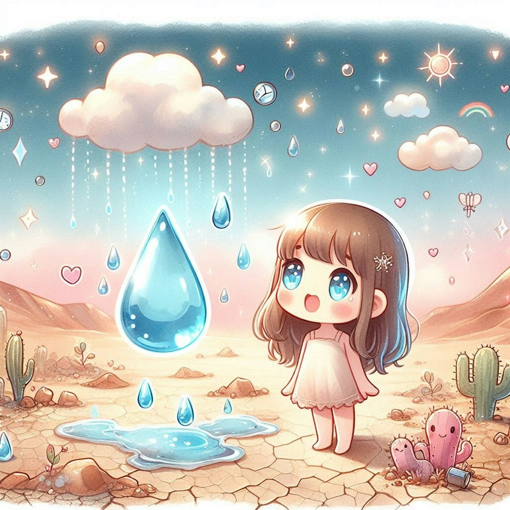 水やりを忘れられた花