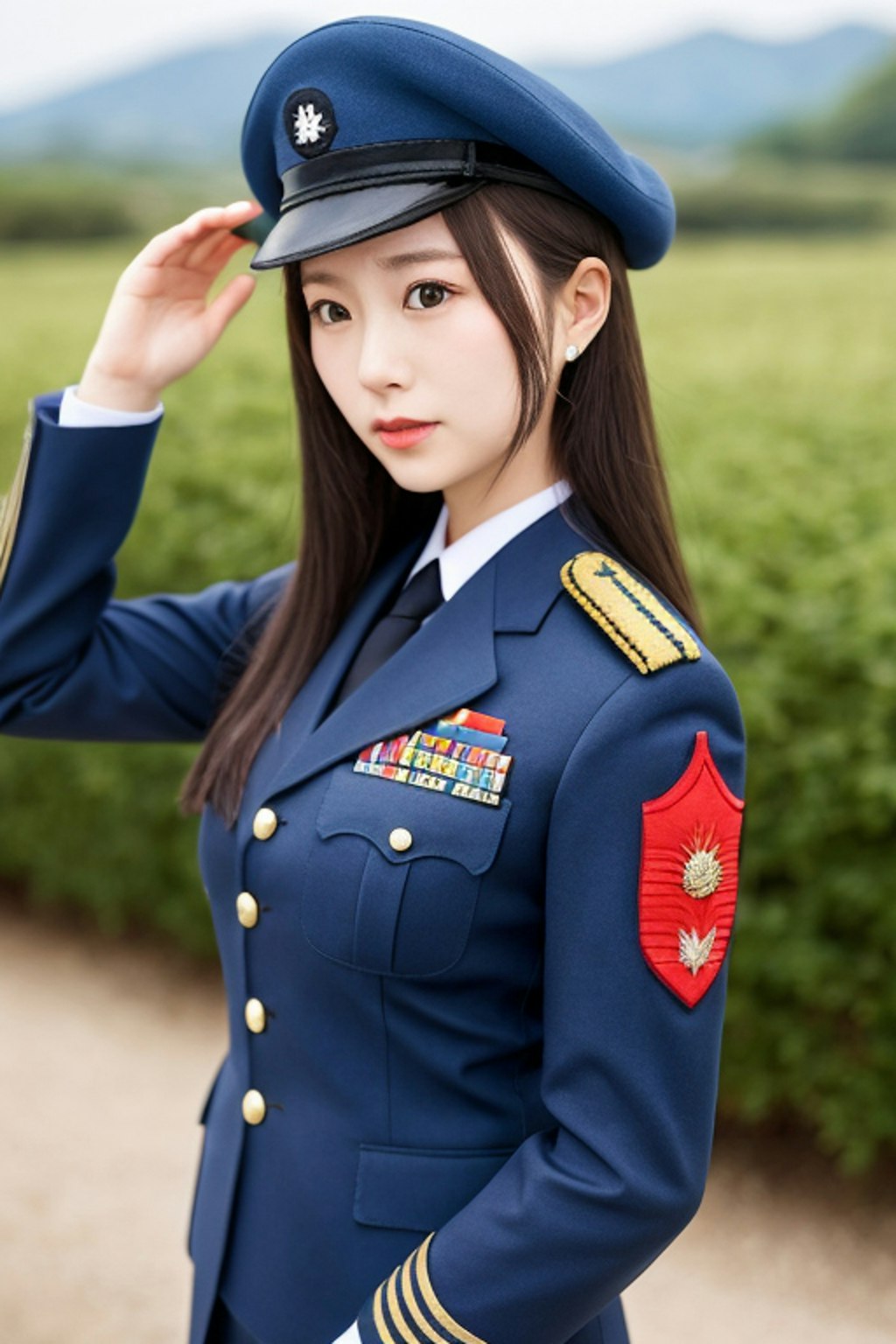 女軍人