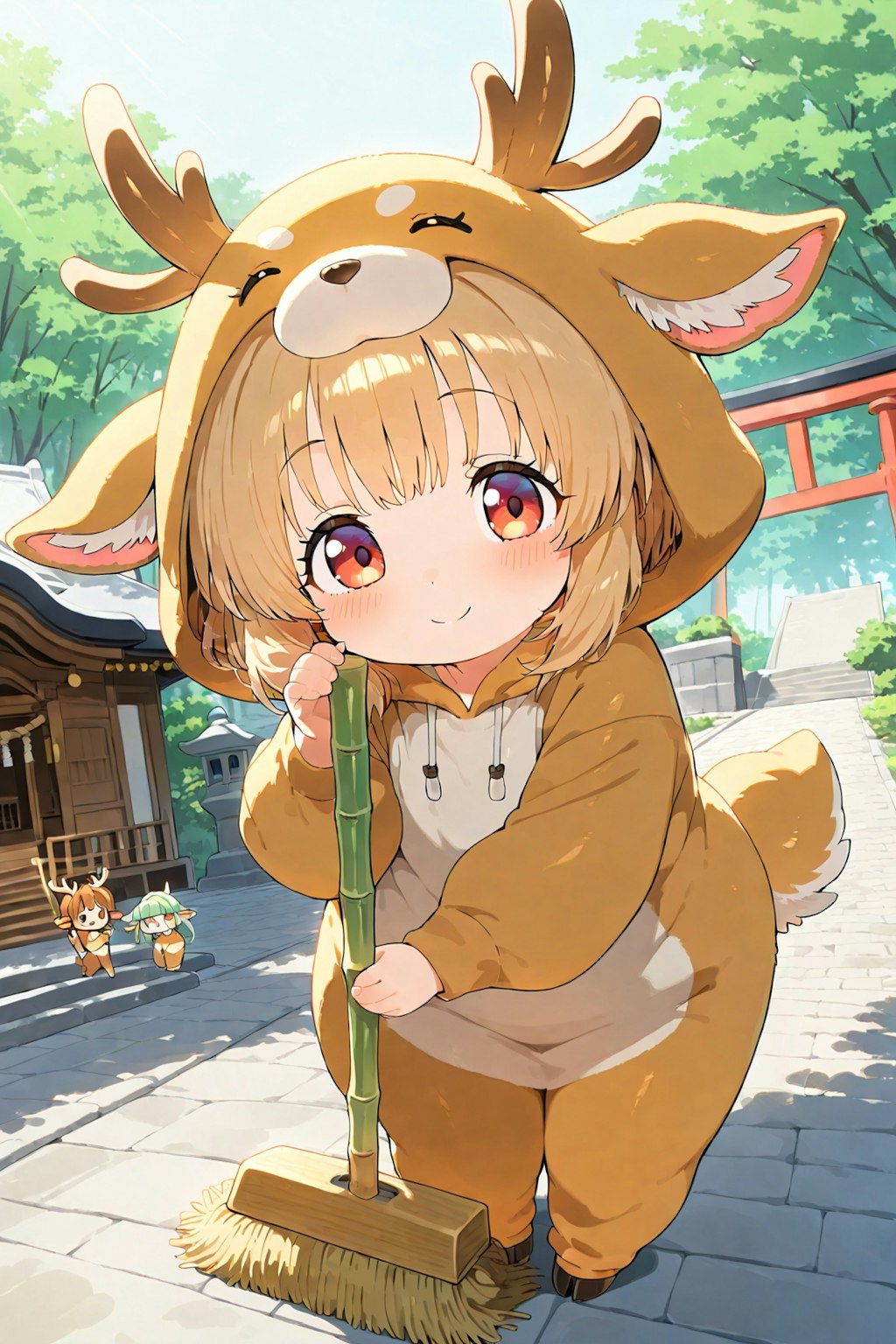 シカちゃんは神さまのお使い