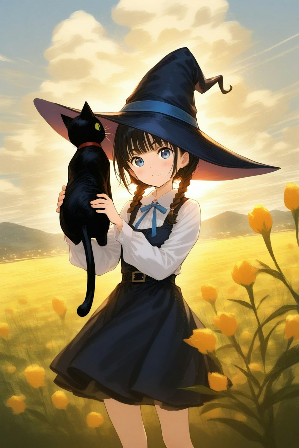 魔女と猫