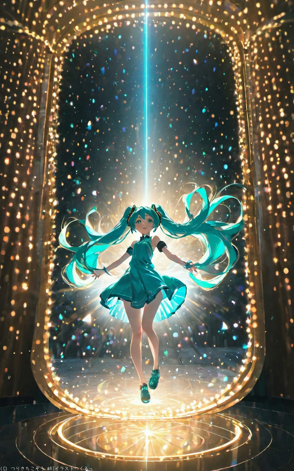 初音ミク、光のコンサート