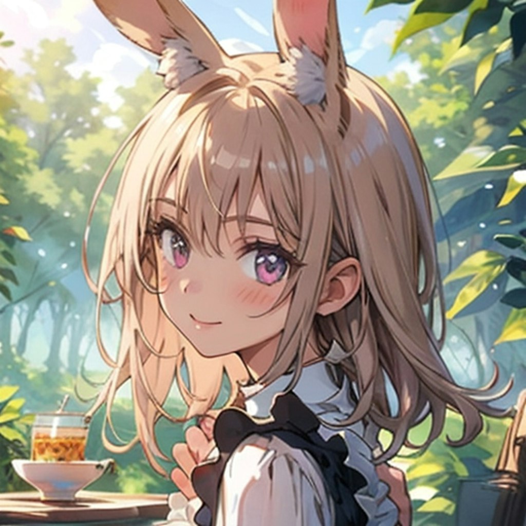うさぎ耳メイド250619