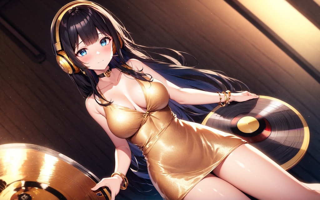 IIDX GOLD RUSH(image character)