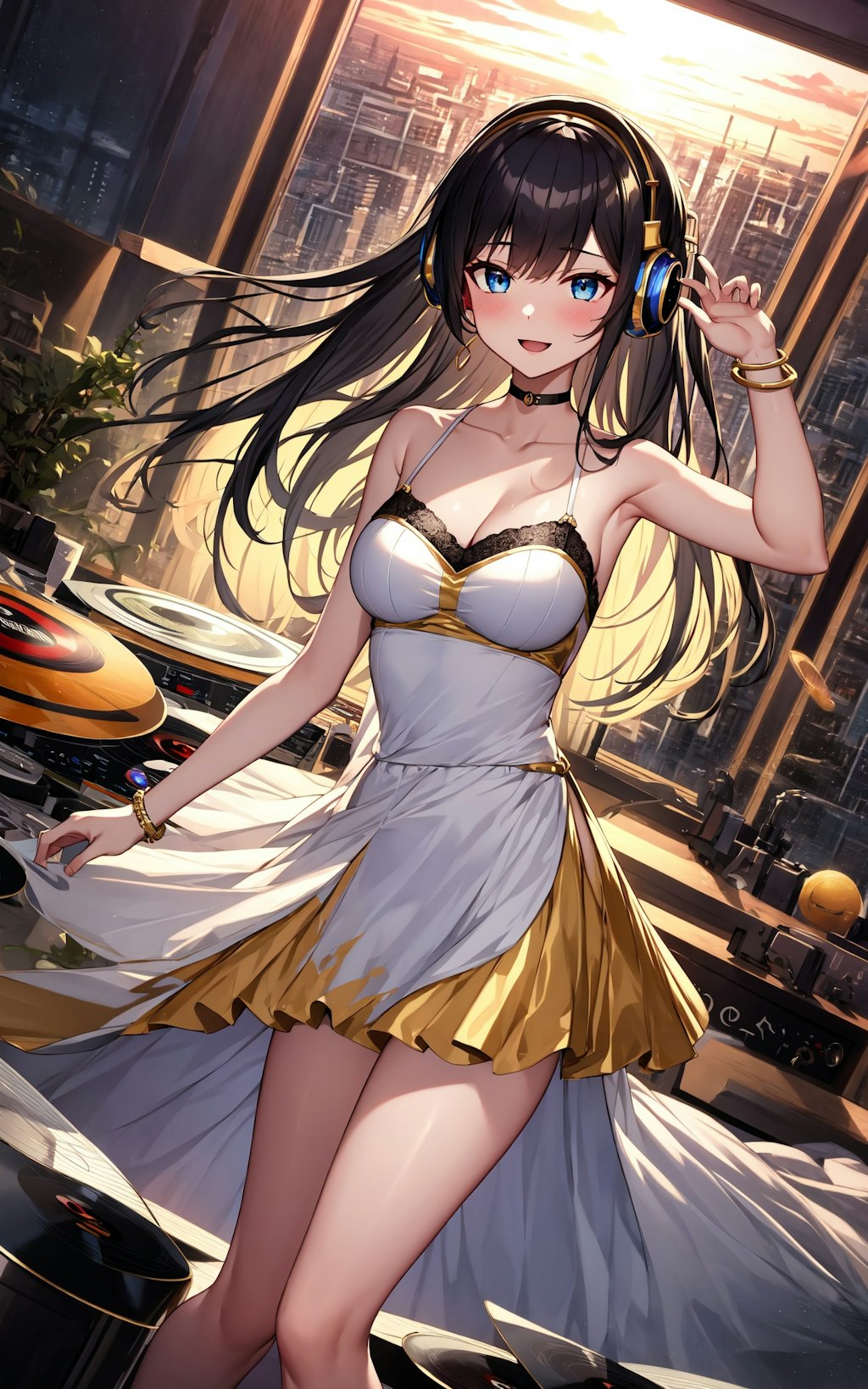 IIDX GOLD RUSH(image character)