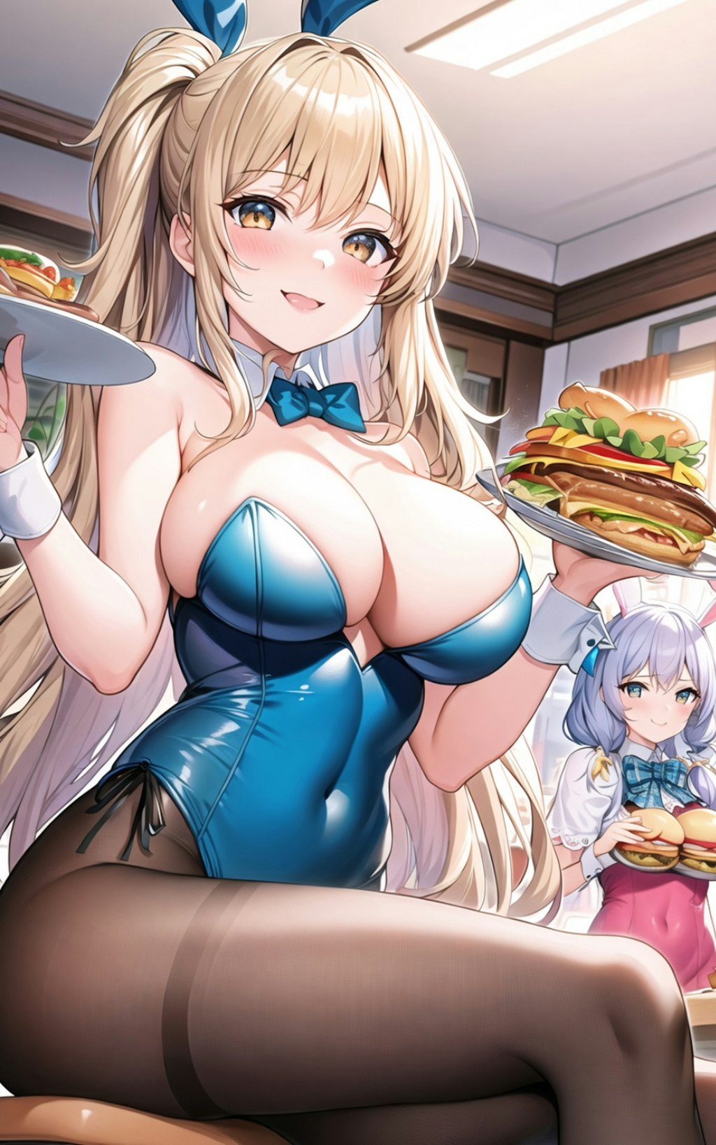 bunny's burger高みの見物？