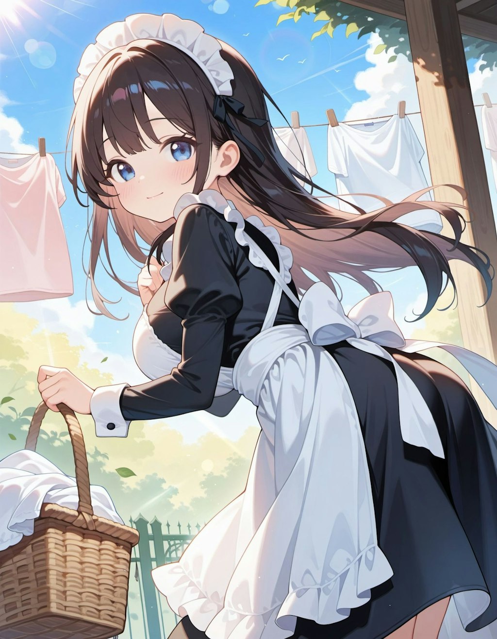 梅雨の晴れ間に