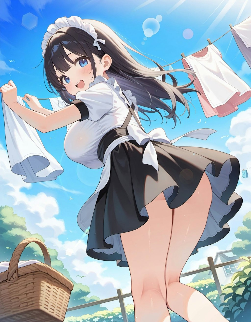 梅雨の晴れ間に