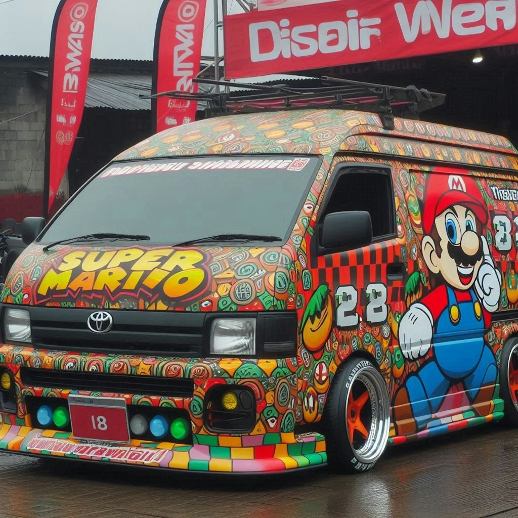 マリオ痛車