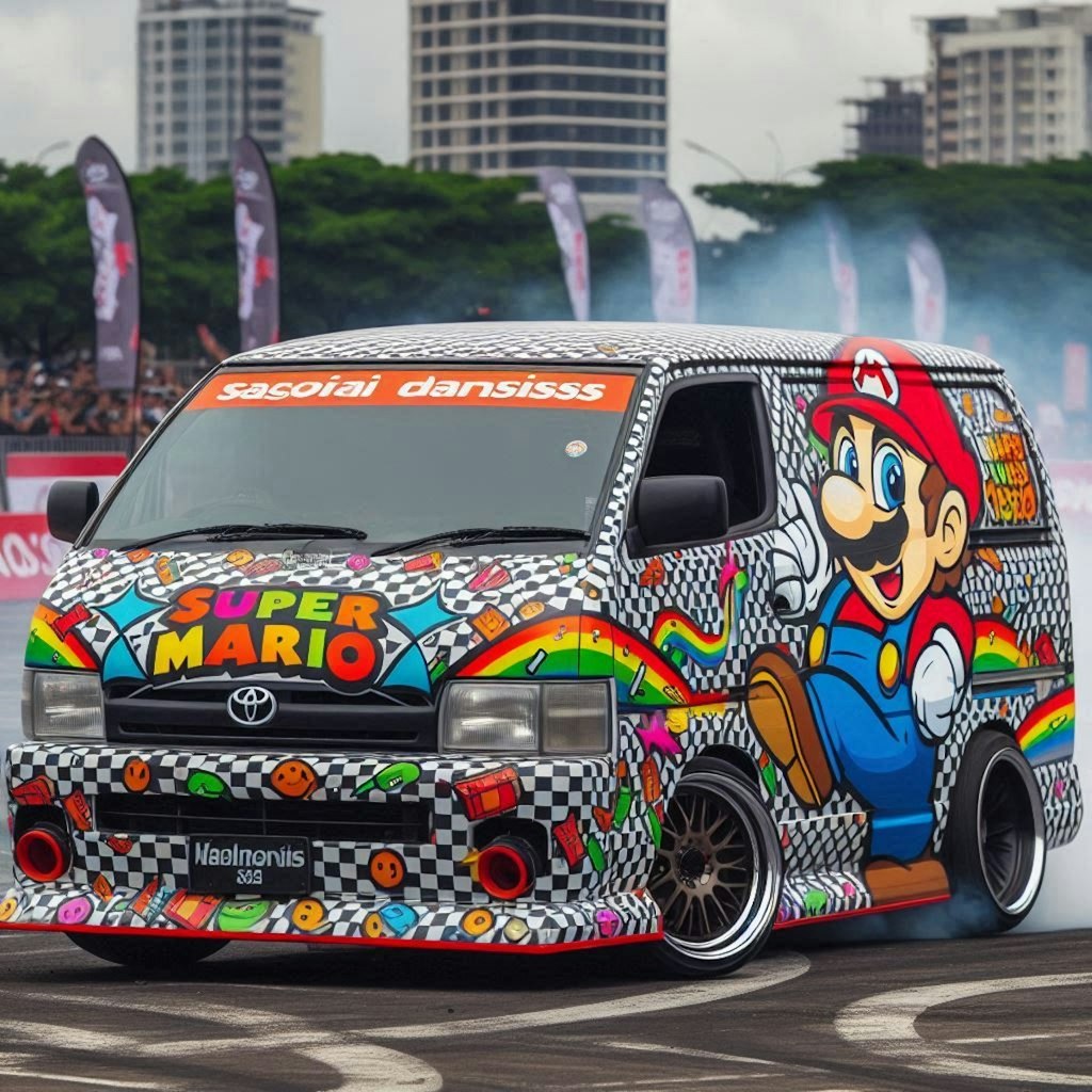 マリオ痛車