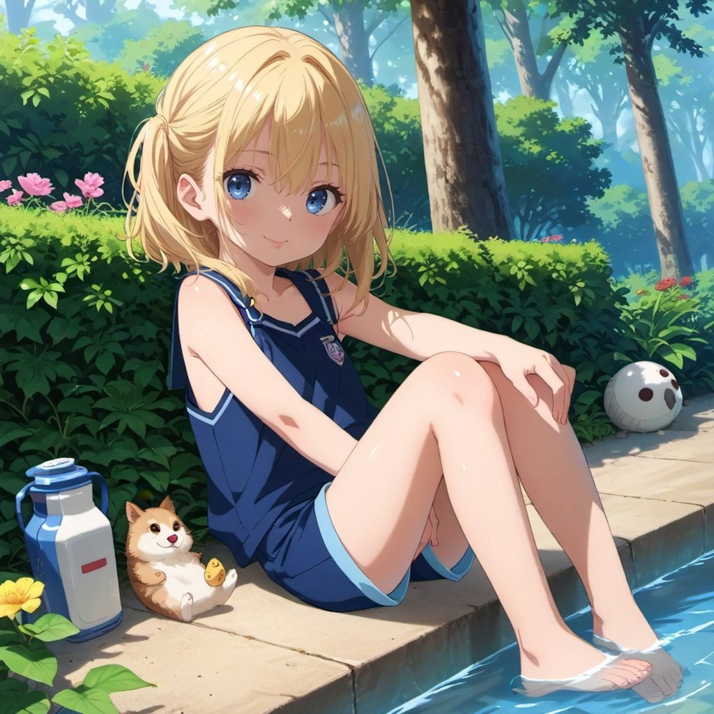 夏の女の子 #4