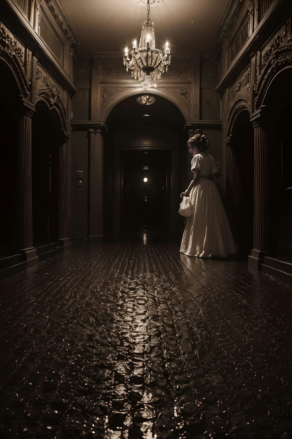Luxury and creepy mansion - Second Half