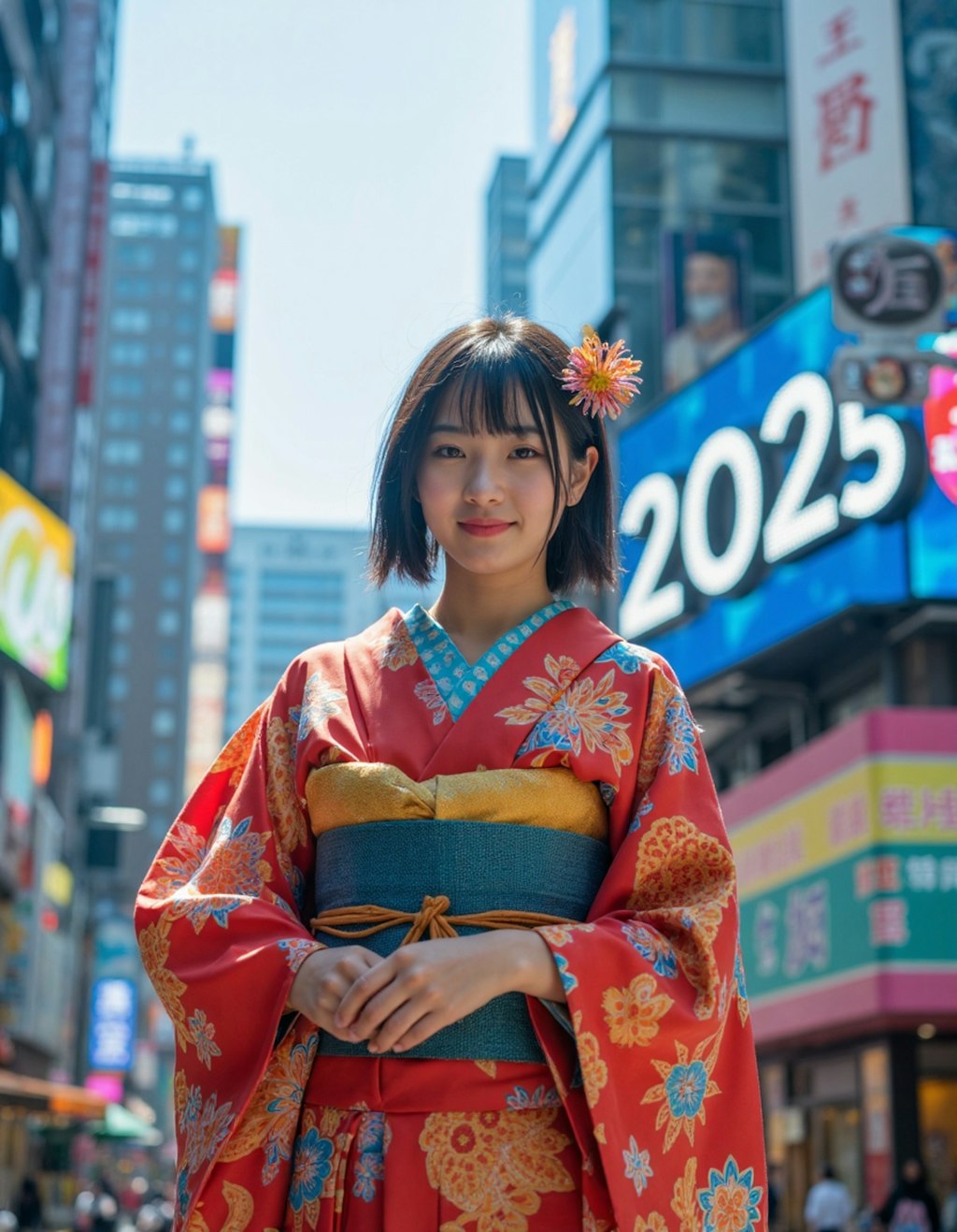 街角美女スナップ～2025着物女子編～