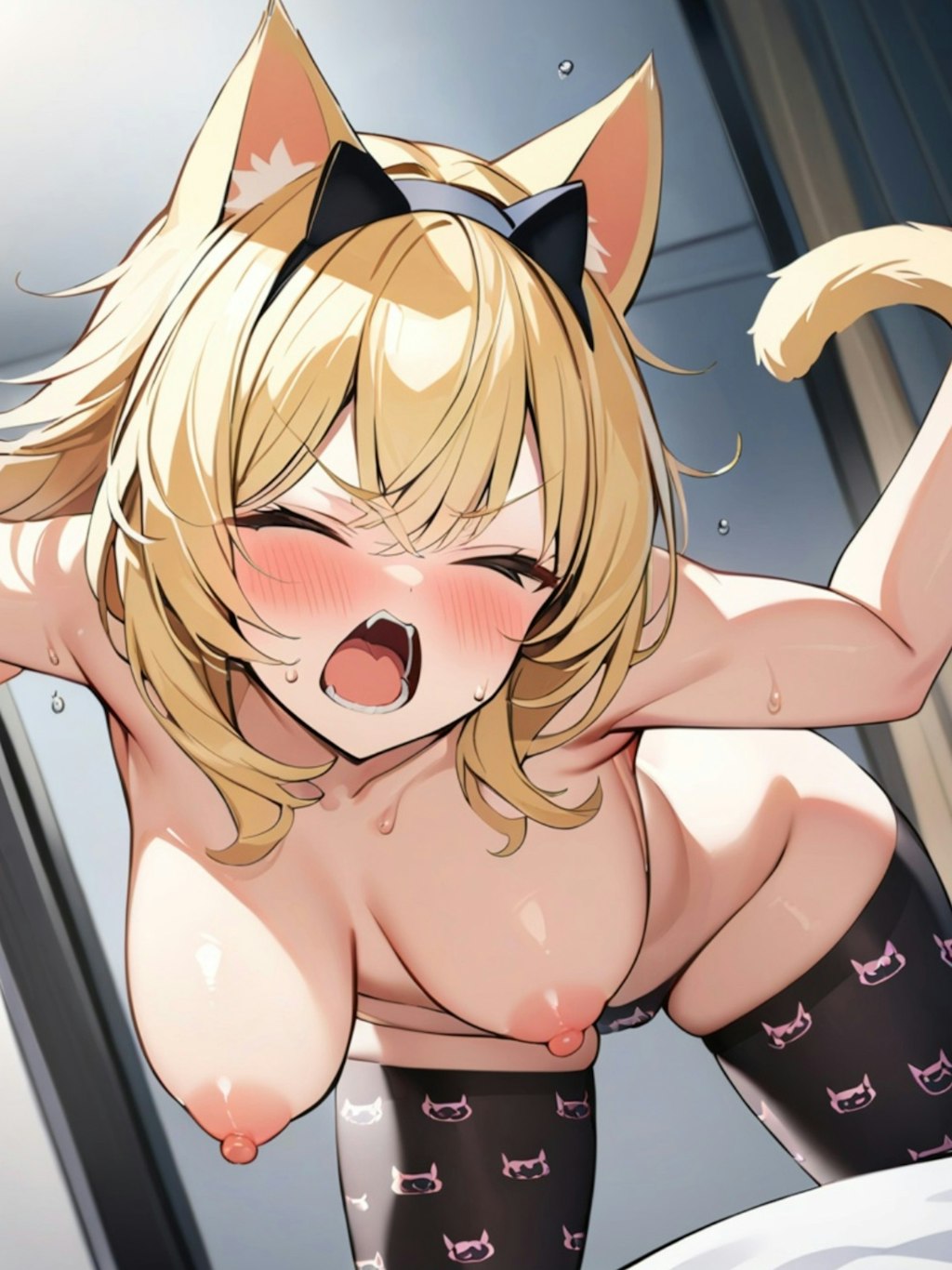 金髪猫娘ちゃん