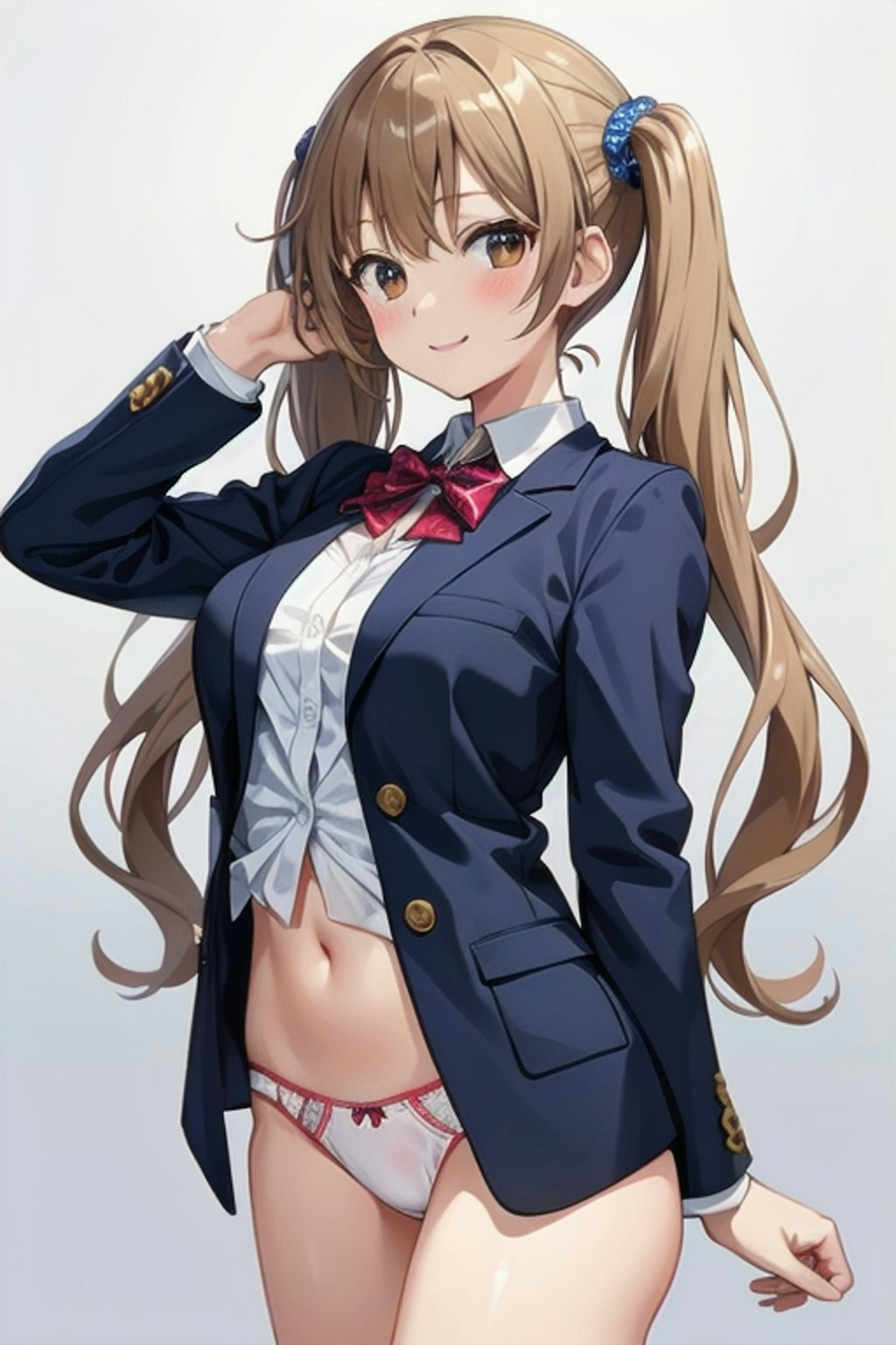 School twintails girl