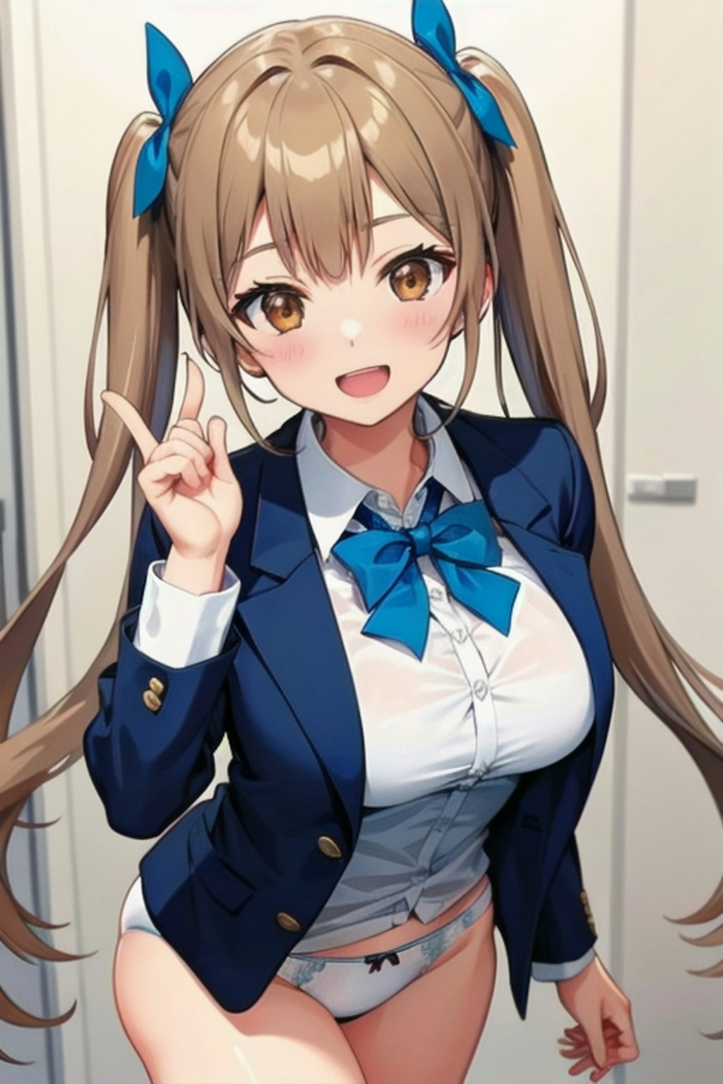 School twintails girl