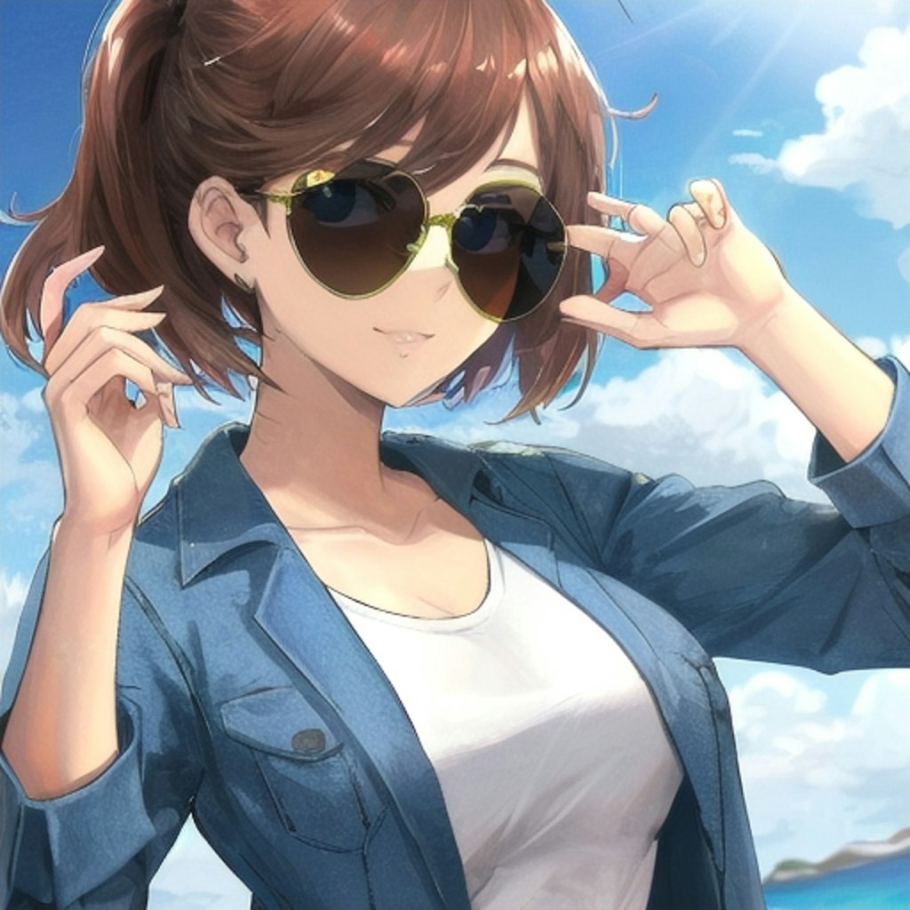 一語生成 sunglasses