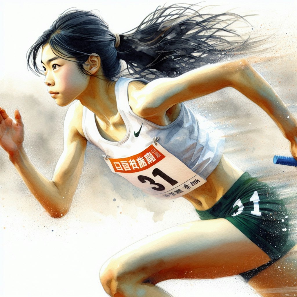 女子400Mリレー