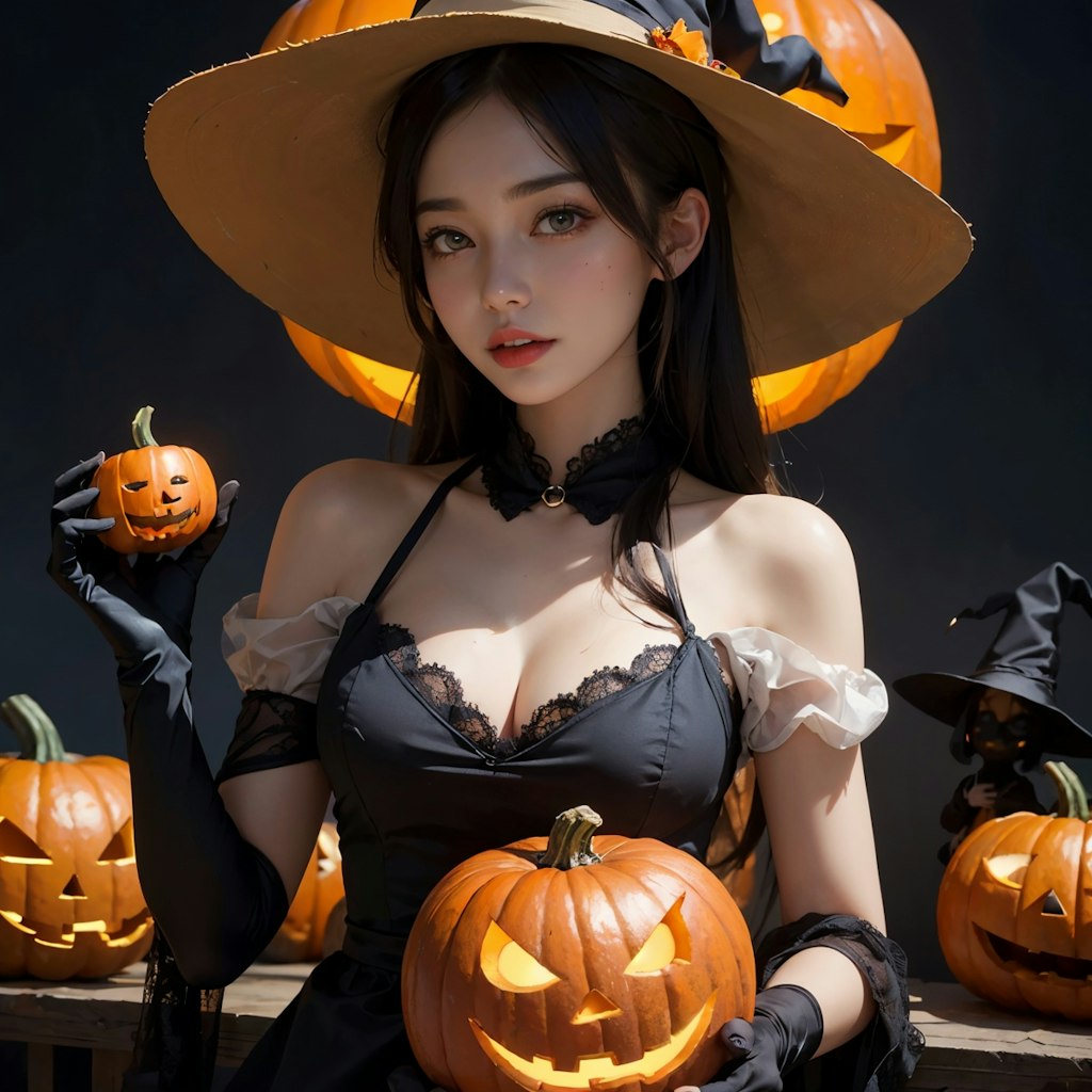 ハロウィン和歌月