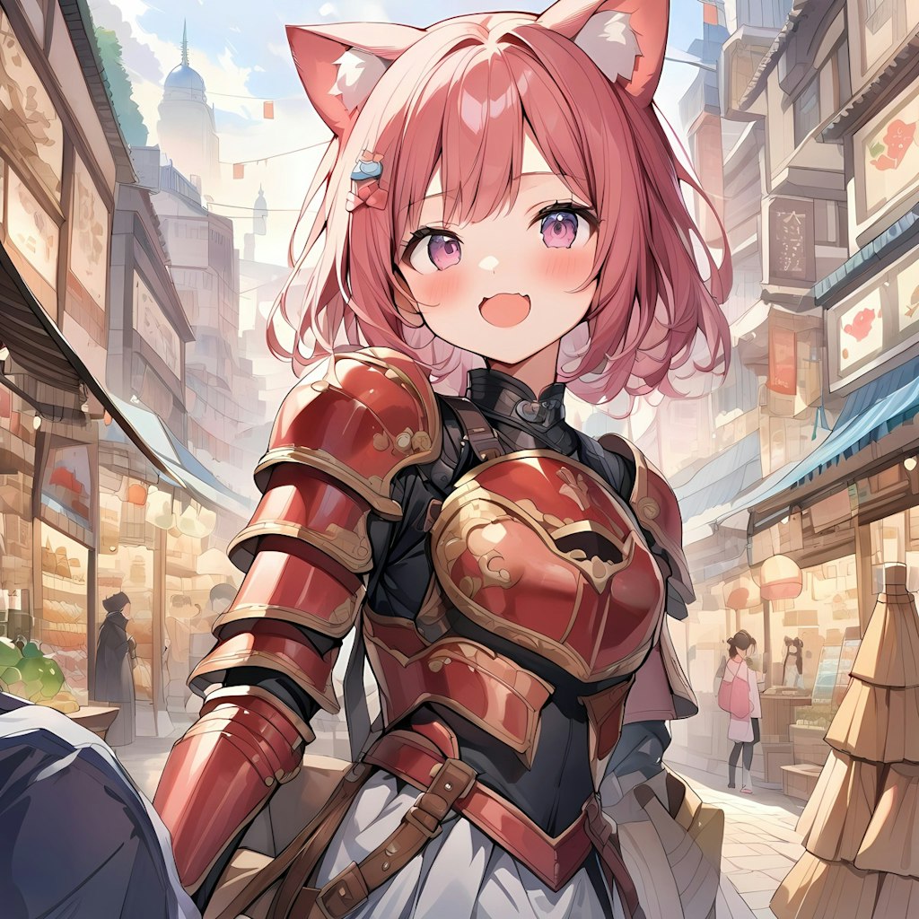 猫耳娘。