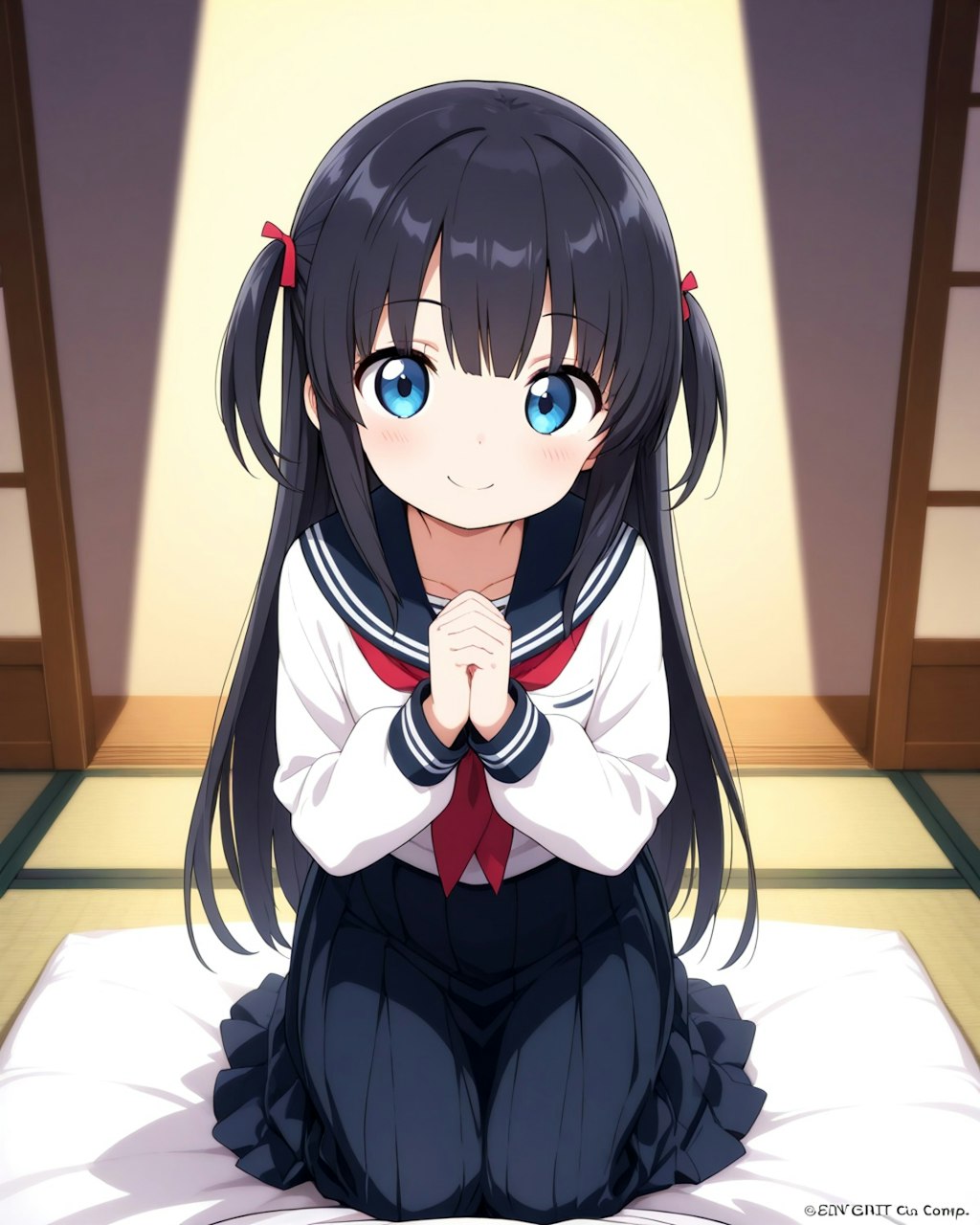 ケモ神様に祈る女の子【織慈ナルヨ】