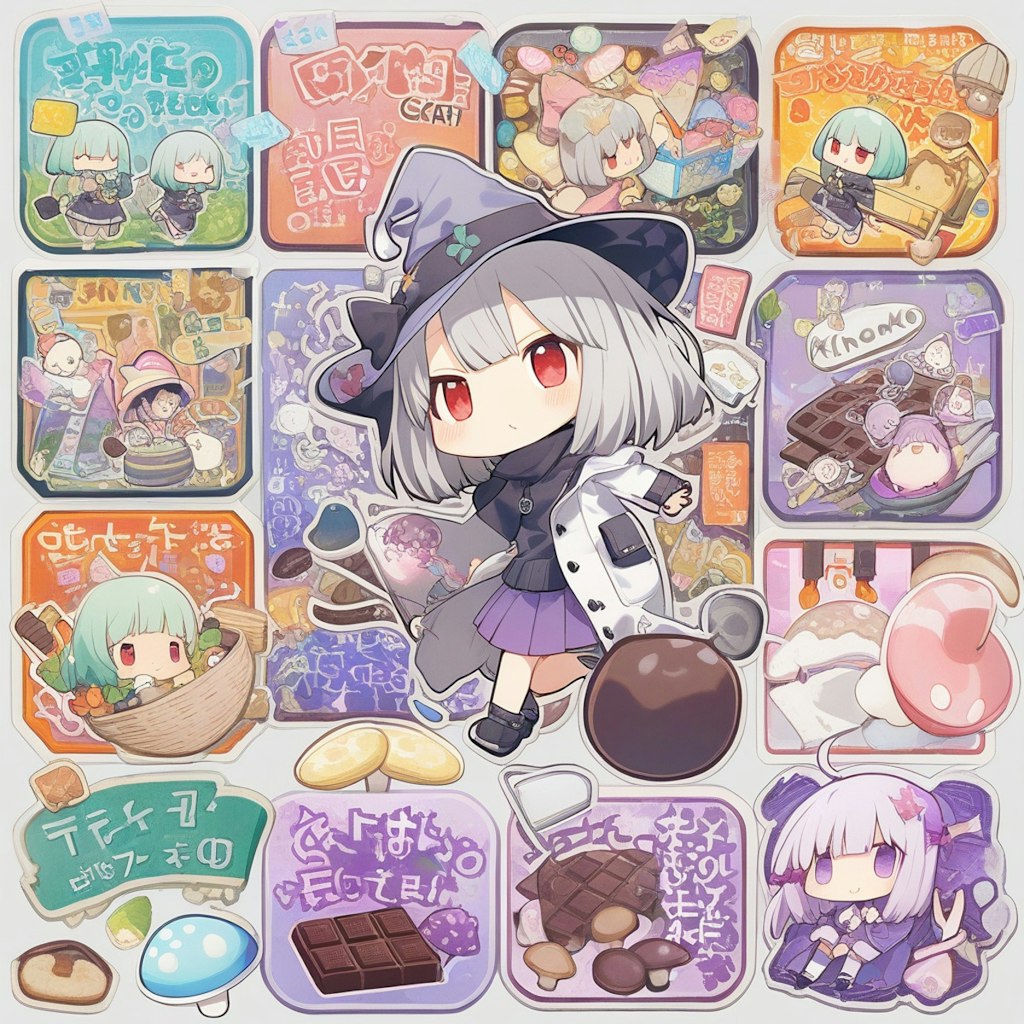 きのこの魔女のチョコレートギフトセット