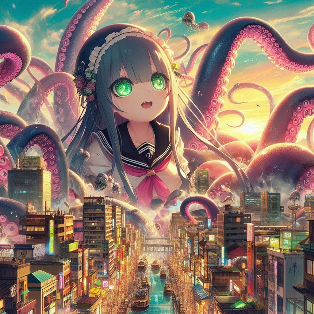 Gigantic tentaclesちゃん