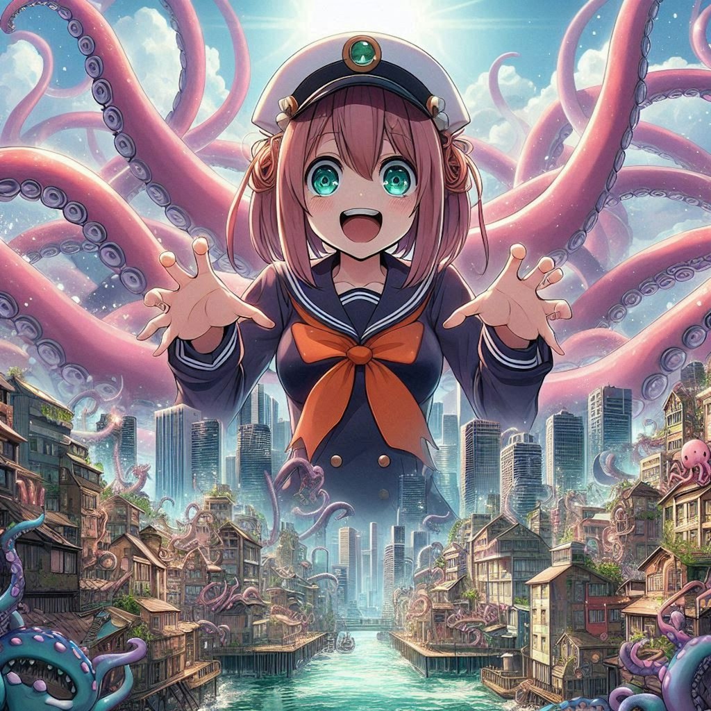 Gigantic tentaclesちゃん