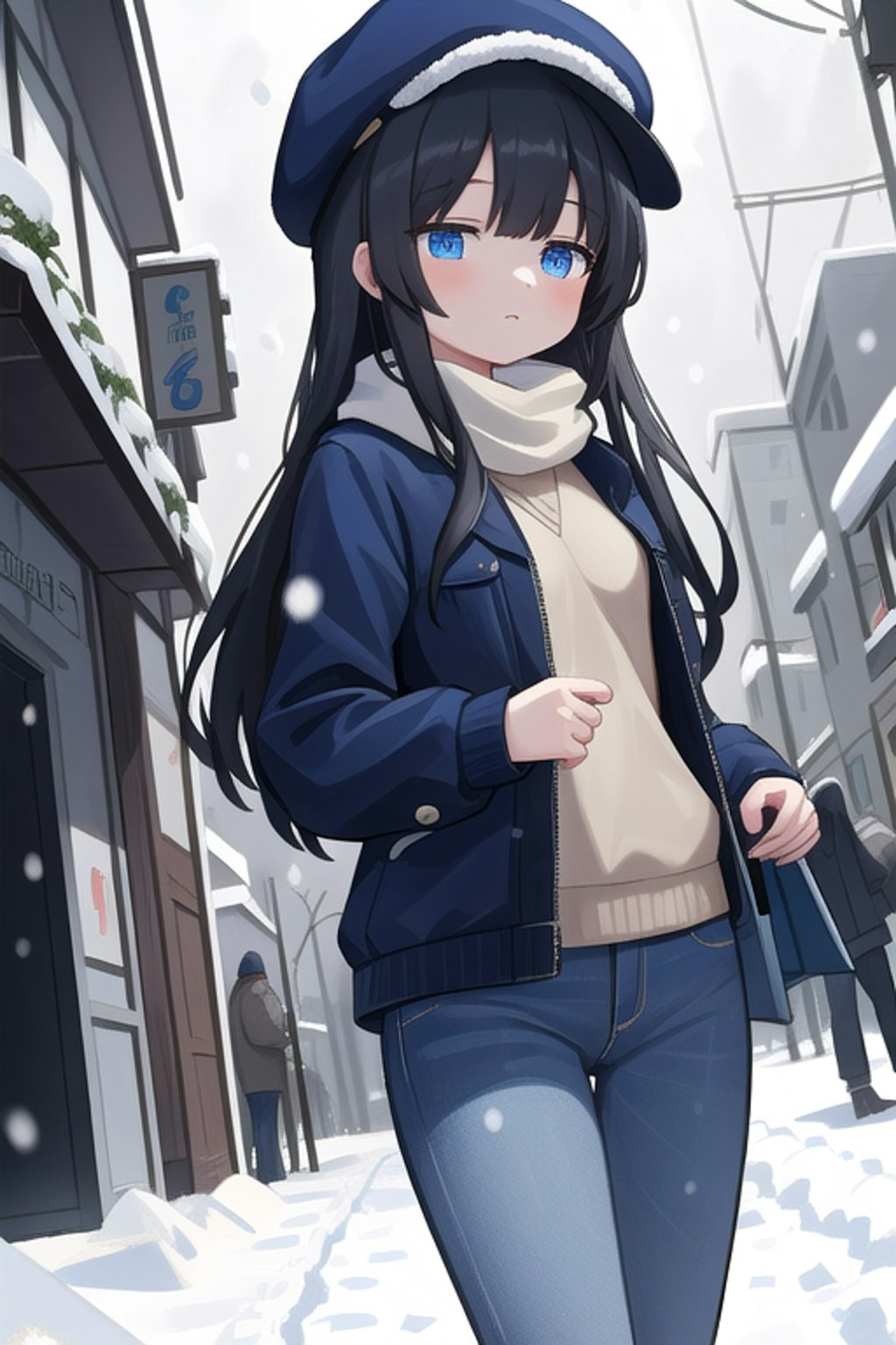 うちの子たちの冬私服