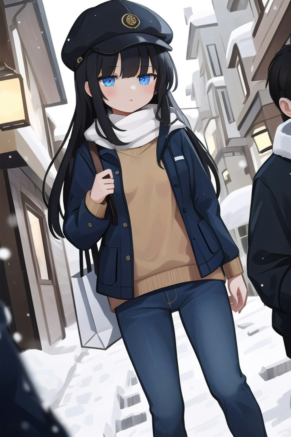 うちの子たちの冬私服