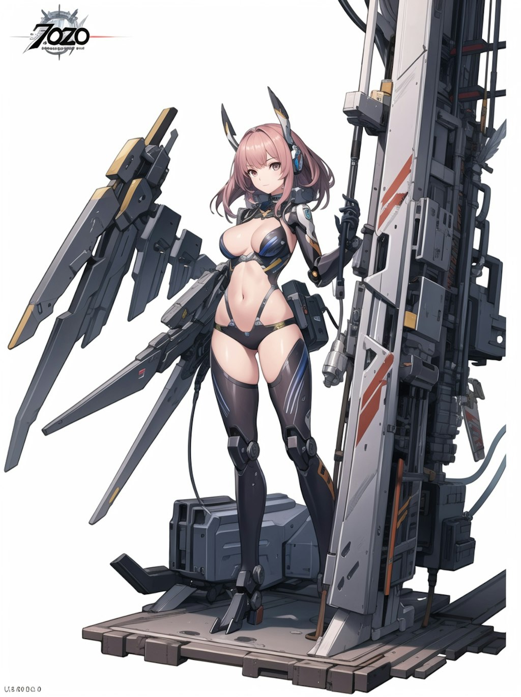 メカ娘　鳥