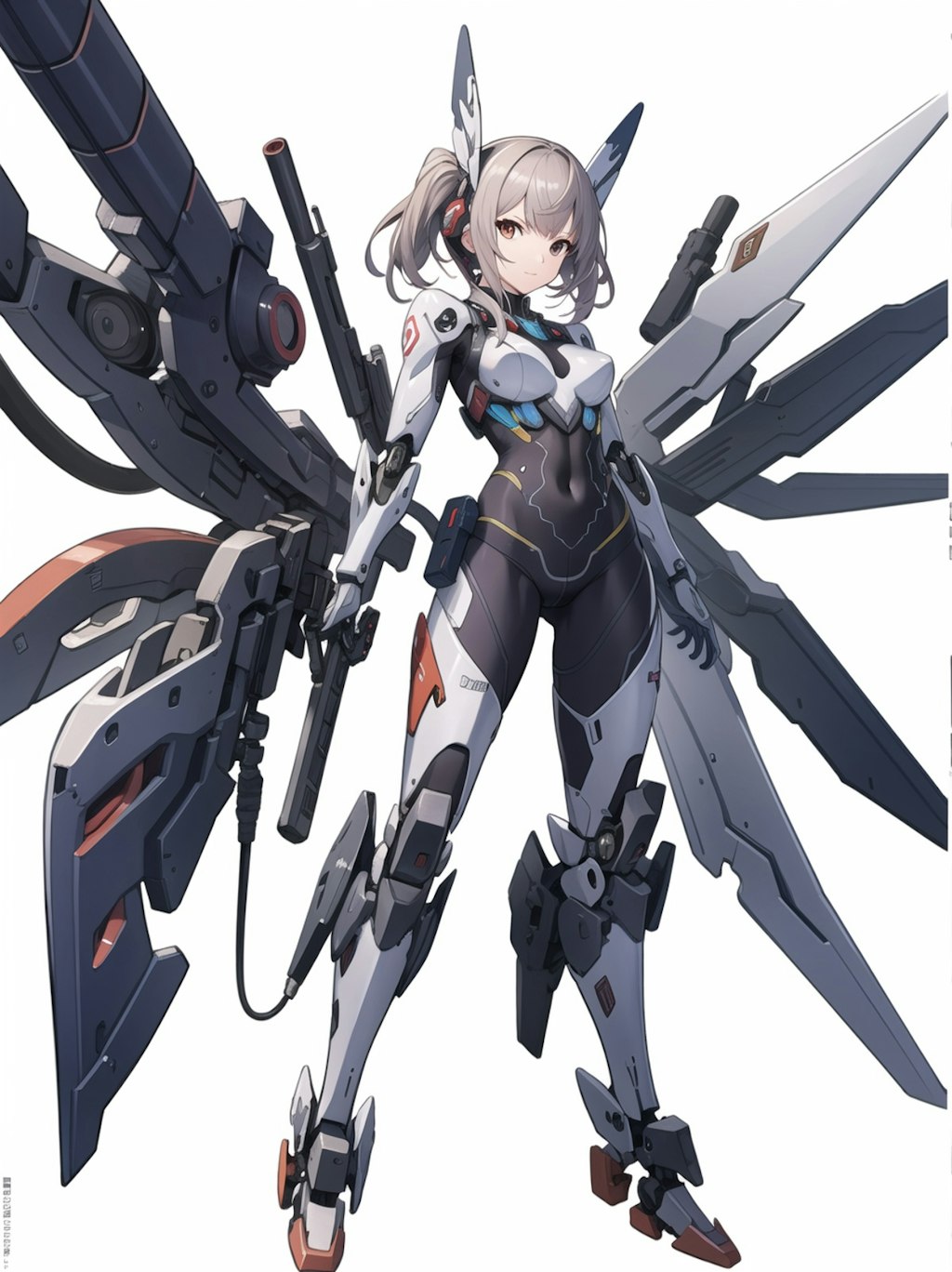 メカ娘　鳥