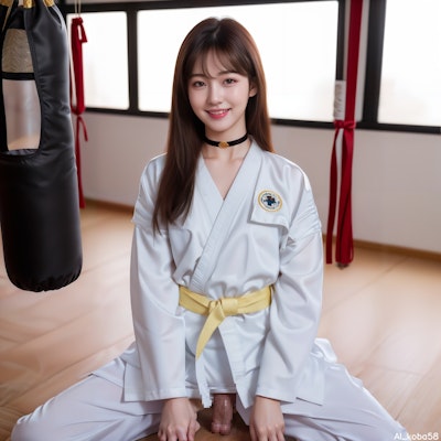 Vol18_Karate girl NSFW