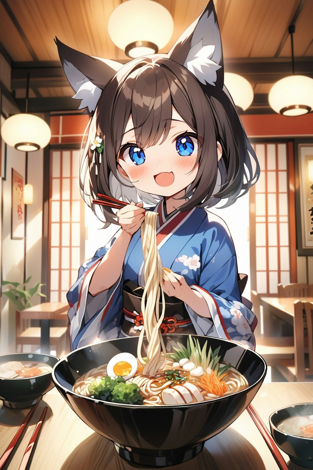 狐ラーメン