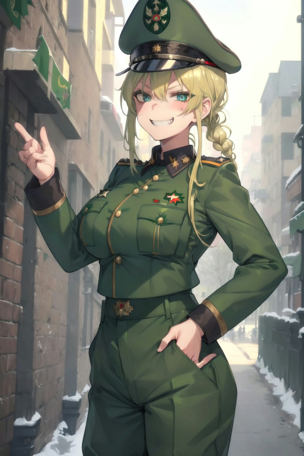 女軍人