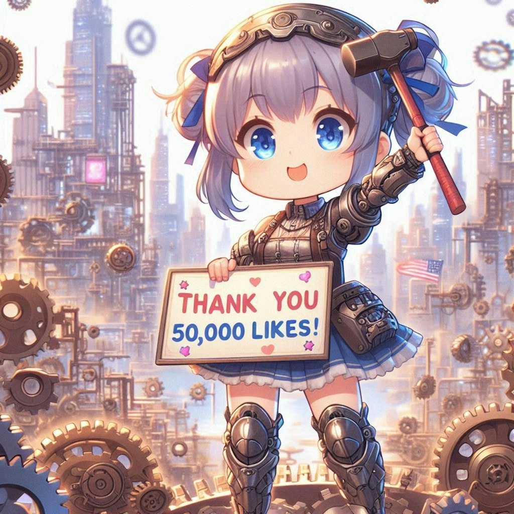 みんなありがとう！！50000いいね達成！！