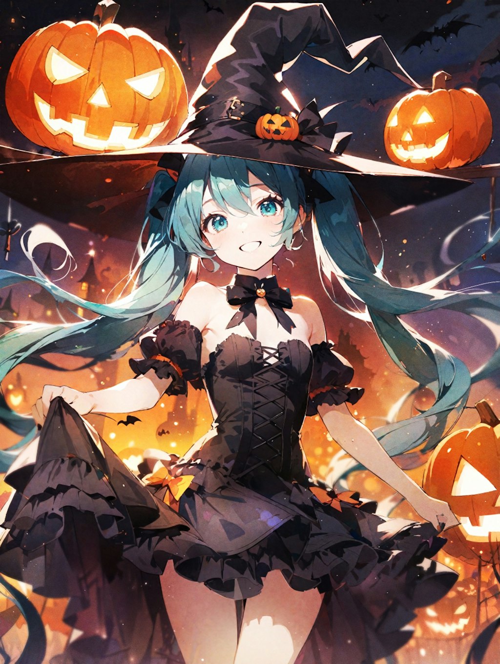 ハロウィンの魔女