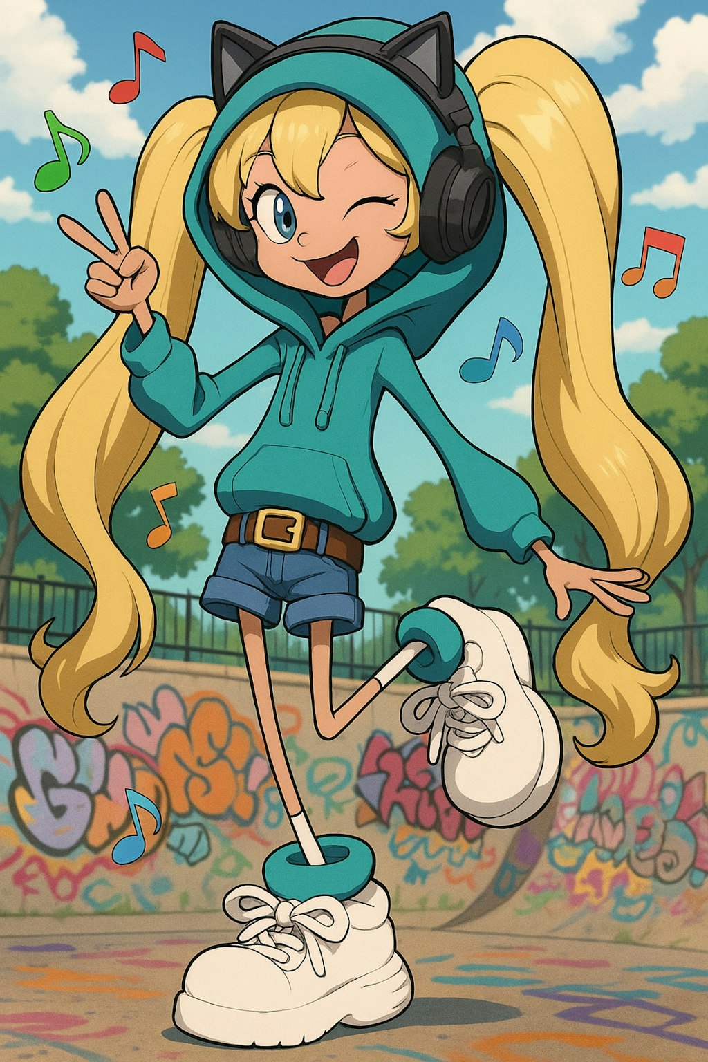 オーバーサイズなポニ子