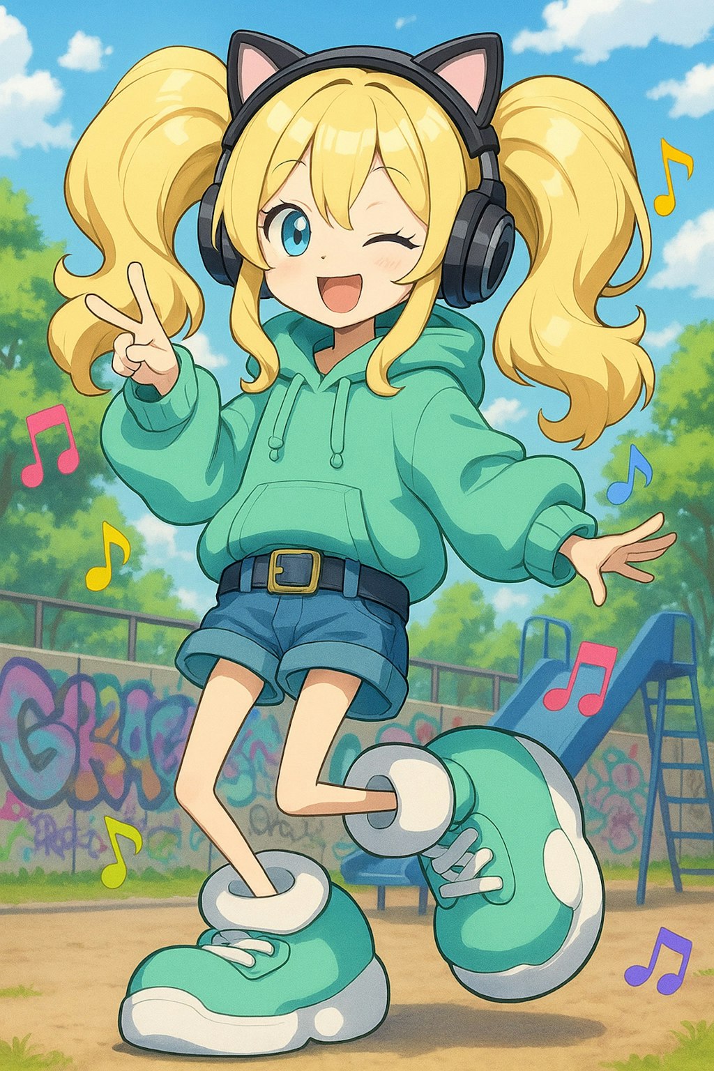 オーバーサイズなポニ子
