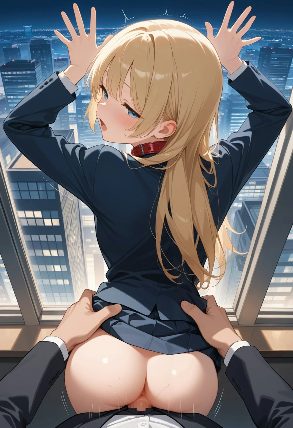 【女性社員（メス）の本分】バック11