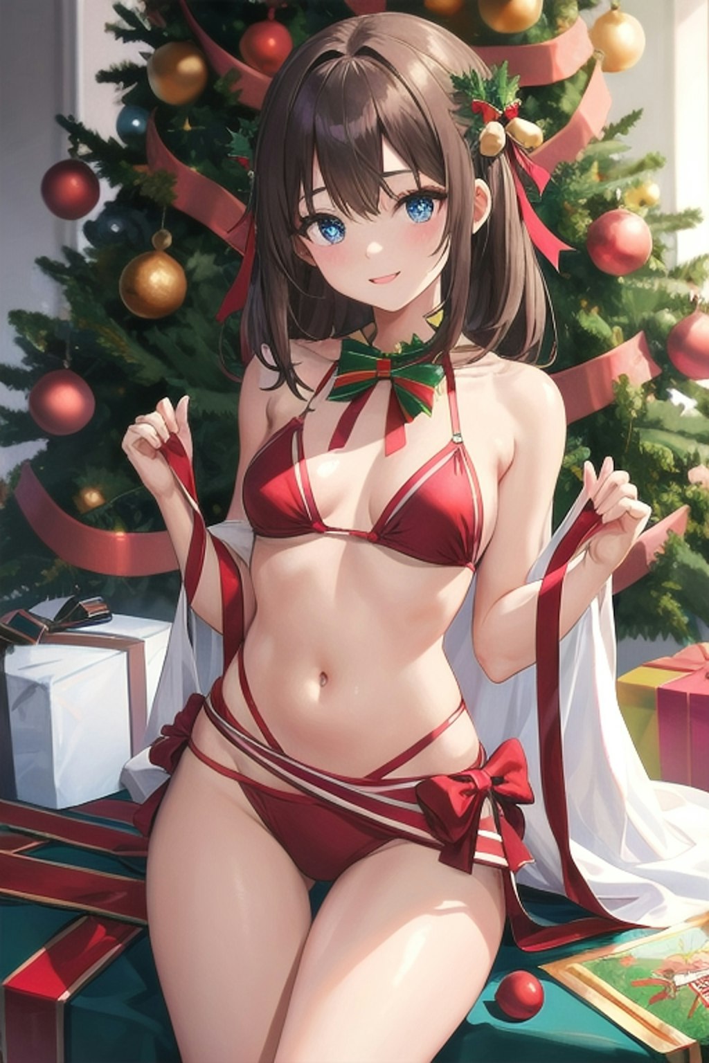 クリスマスリボン