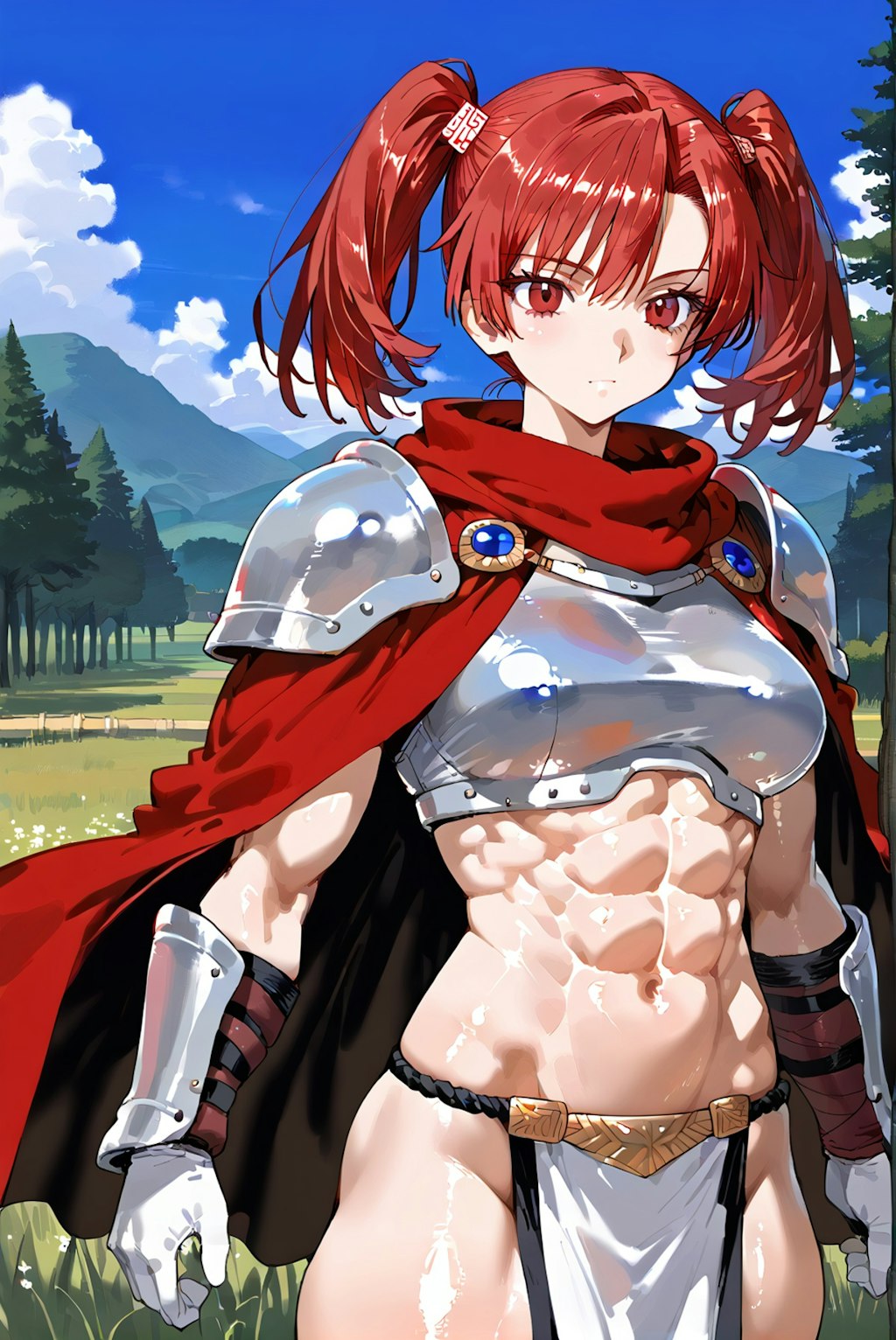 戦士系筋肉娘のイラスト詰め合わせ