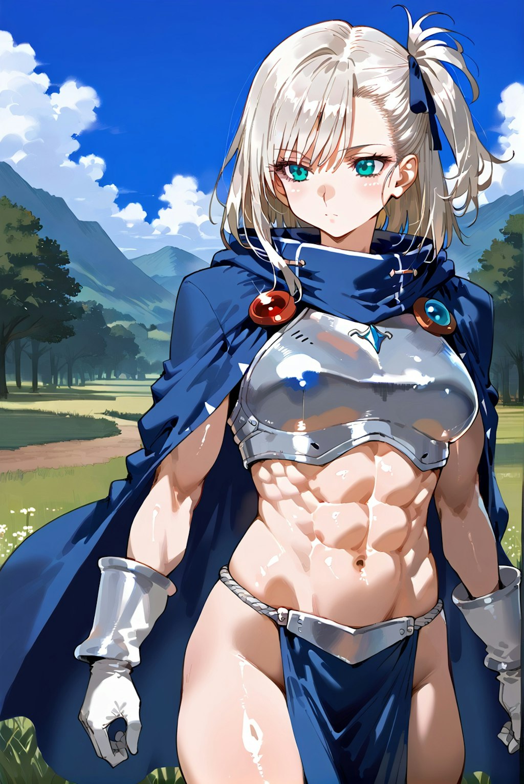 戦士系筋肉娘のイラスト詰め合わせ