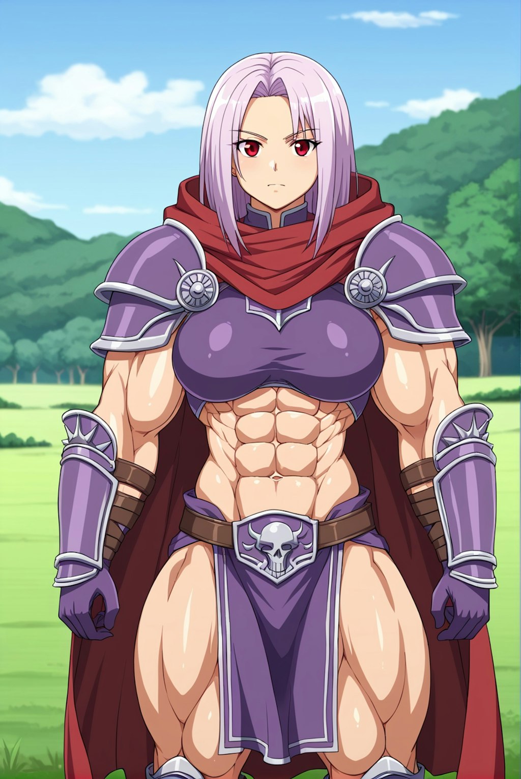 戦士系筋肉娘のイラスト詰め合わせ