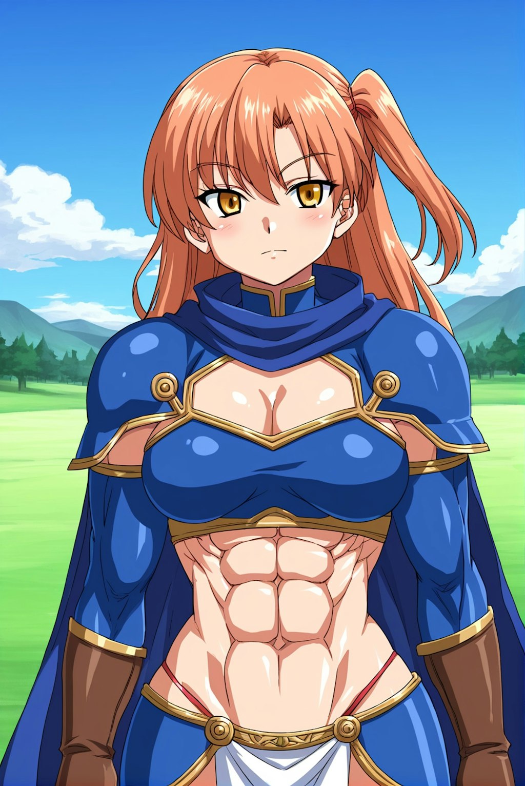 戦士系筋肉娘のイラスト詰め合わせ