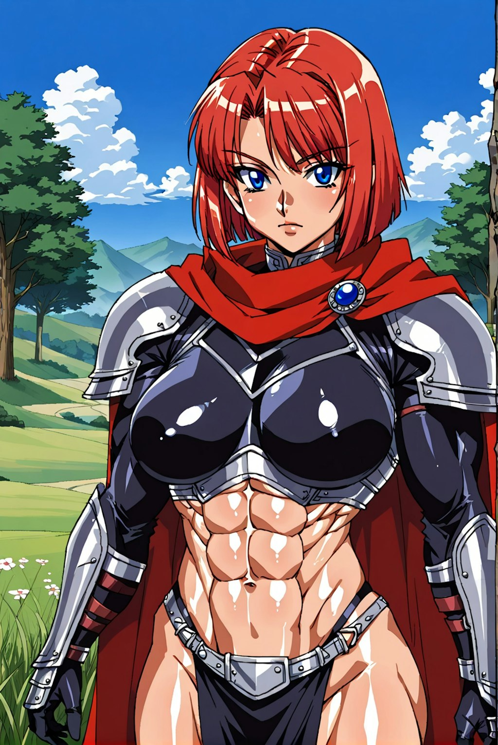 戦士系筋肉娘のイラスト詰め合わせ