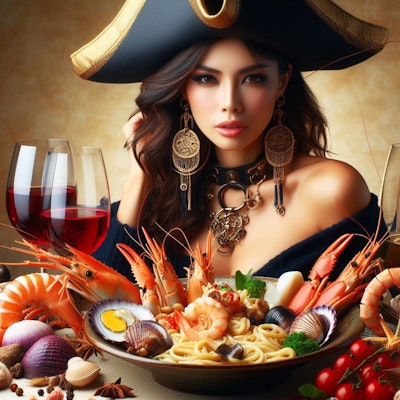 海賊の食べ物